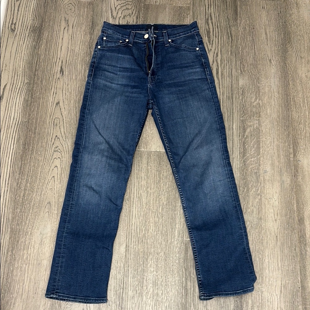 MOTHER denim high waisted rider ankle, size 27